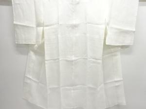 アンティーク　本麻透かし織り　菊模様長襦袢